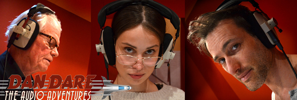 Michael Cochrane (Sir Hubert), Heida Reed (Professor Peabody), Ed Stoppard (Dan Dare)