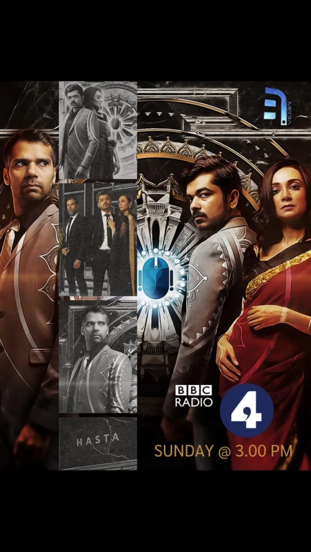 The final episode of MAHABHARATA NOW: “Dance of Deceit” airs on BBC Radio 4 Sunday at 3pm, but if you’ve missed the previous episodes of this chapter head over to BBC Sounds… https://www.bbc.co.uk/sounds/brand/m001r2py

“Nyra makes a decision that devastates Yash and drives her mother Padma further towards an act of desperation. Meanwhile, another of Gopi’s alter egos is issuing financial advice - and Vidya’s podcast is reaping the rewards. But as always, Gopi is holding all the cards.”

Cast: #NeilBhoopalam #IraDubey #TavishBhattacharyya #VivekMadan #SukantGoel #ShernazPatel #BhavPlamar  #AbirAbrar #OmkarKulkarni #PrernaChawla #DevikaShahaniPunjabi #ZeusParanjape 

Director: #JatinderVerma Writers: #RichardKurti #BevDoyle #AyeeshaMenon Original Music: #ImranAhmad Sound Design(s): #WilfredoAcosta (ep5), #DavidThomas (ep6), #PeregrineAndrews (ep7) Producers: #NadirKhan #HelenQuigley #AndrewMarkSewell #b7media #OriginalDrama #audiodrama #Mahabharata #Mumbai